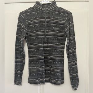 Columbia Half Zip Long Sleeve